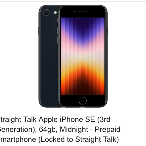 Brand new iPhone SE comes with charger and tempered glass screen protector